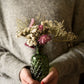 Bud vase with flowers