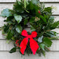 Just Foliage Christmas wreath - pre order