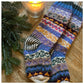 Cosy Buddha Hand Knitted Socks - Cornflower Blue